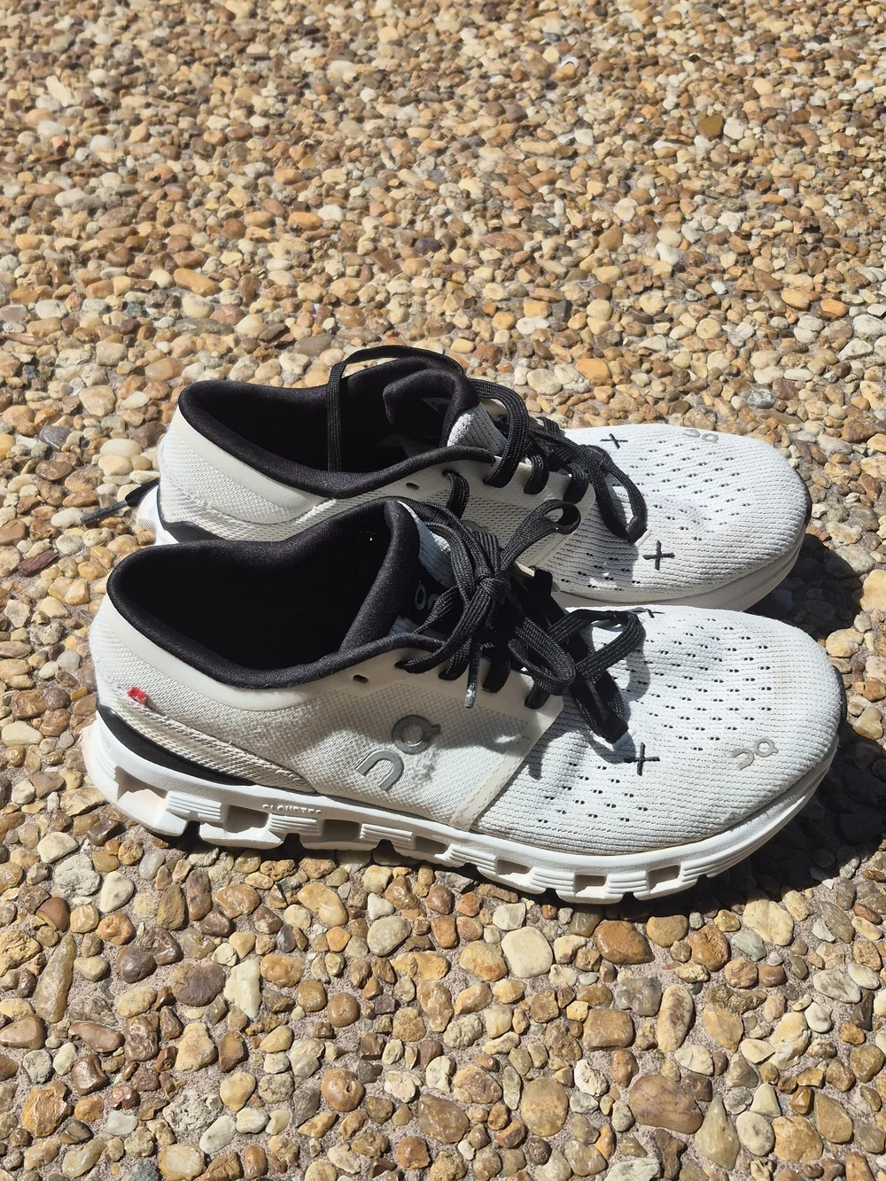 On Cloud X Women’s Running Training Shoes White Black Size 6.5